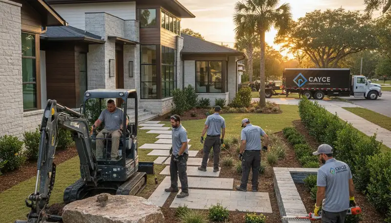 Professional landscaping service in Columbia, SC for lawn care and yard maintenance