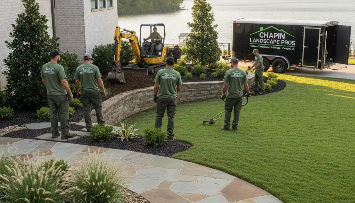Professional landscaping service in Columbia, SC for lawn care and yard maintenance