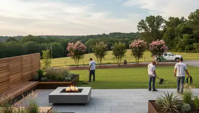 Landscaping service in Columbia, SC by Lawn Service Columbia SC
