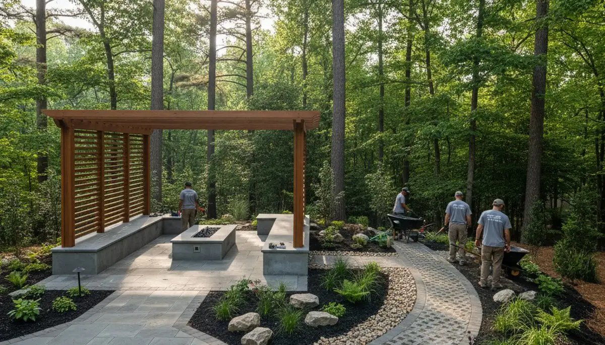 Landscaping service in Columbia, SC for lawn care and outdoor property maintenance