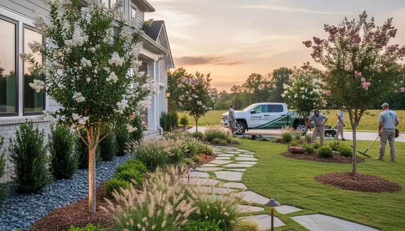 Landscaping service in Columbia, SC for lawn care and yard maintenance