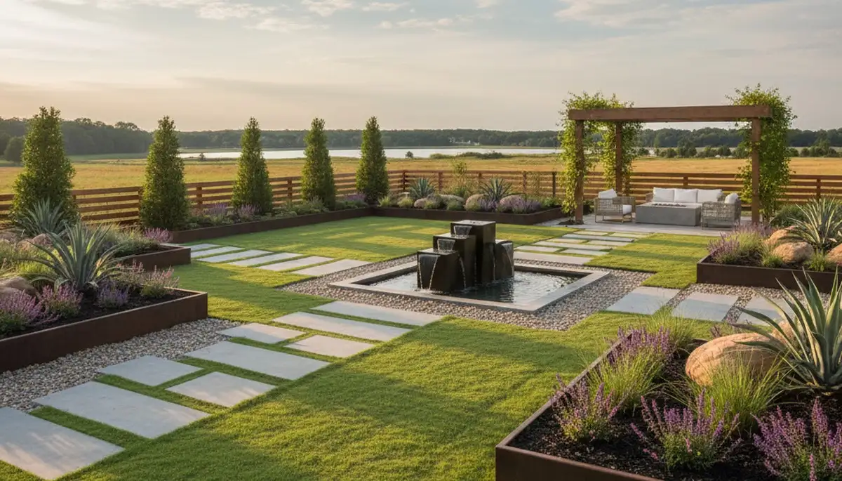 Landscaping team servicing Columbia, SC lawns and yards for professional residential care