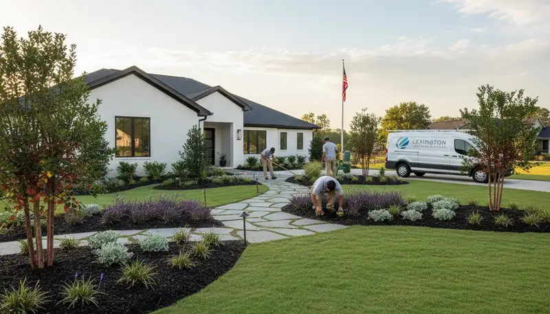 Landscaping service in Columbia, SC for professional lawn care and yard maintenance