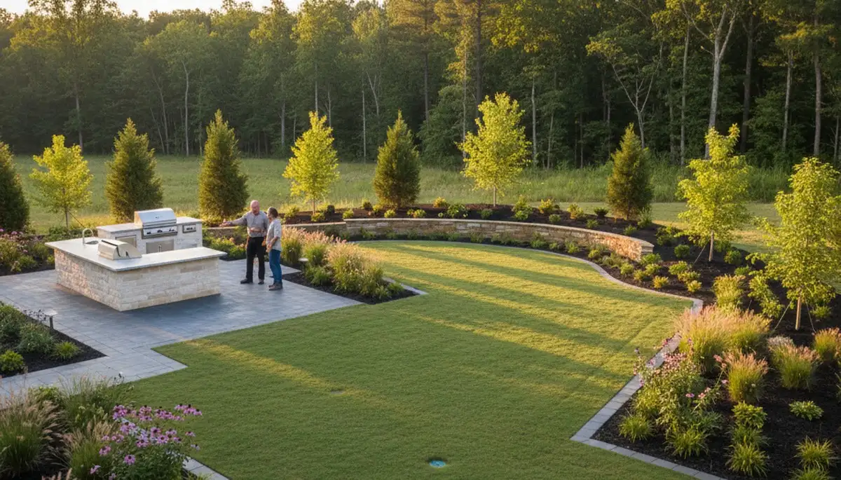 Landscaping service in Columbia, SC for lawn care, mowing, and yard maintenance