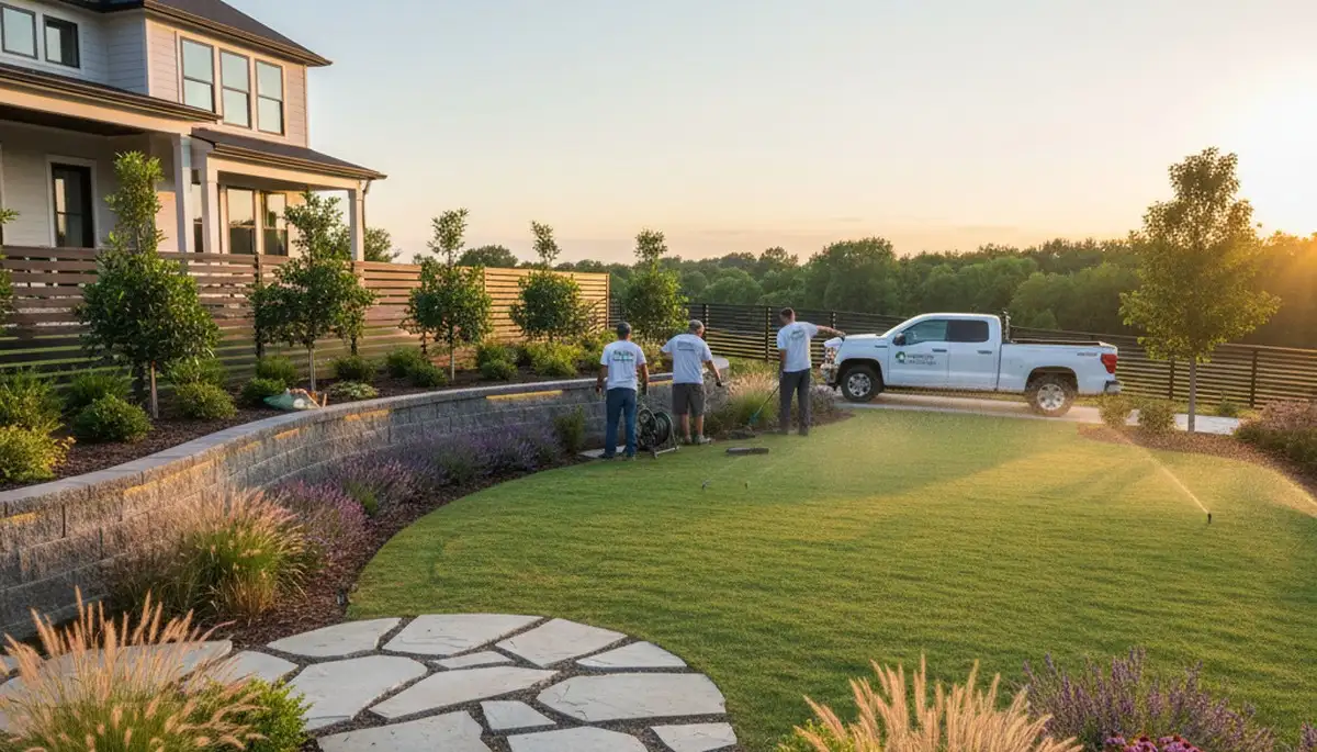 Landscaping services in Columbia, SC by Lawn Service Columbia SC for residential and commercial properties
