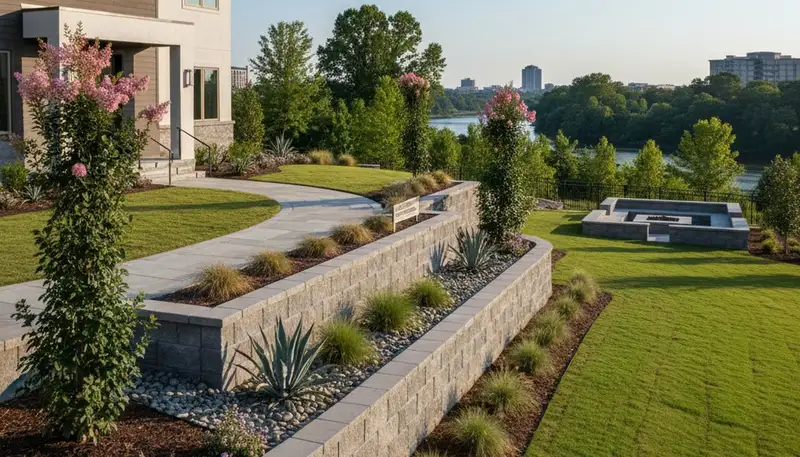 Landscaping service in Columbia, SC for residential lawn care and yard maintenance